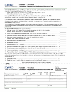 Form 51 EFO00092 Fill Out Sign Online And Download Fillable PDF Idaho Templateroller