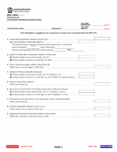 Form REV 1834 Schedule C 8 Fill Out Sign Online And Download Fillable PDF Pennsylvania Templateroller
