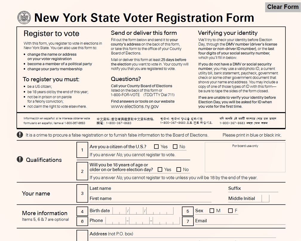 Friday Is The Deadline To Register To Vote In Nov 7 Election