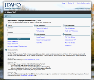How To File And Pay Sales Tax In Idaho TaxValet