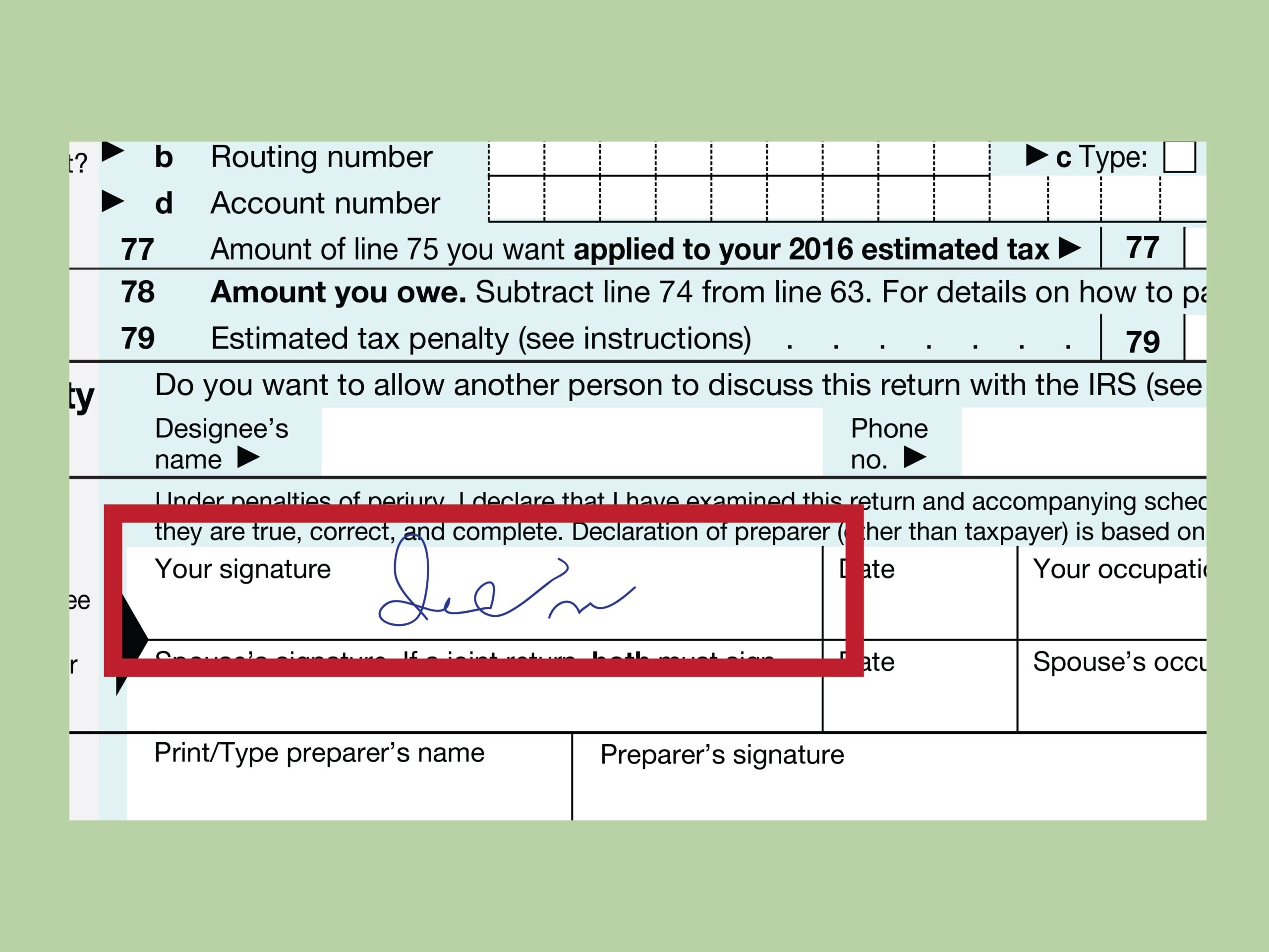 How To Fill Out IRS Form 1040 with Pictures WikiHow Worksheets Library