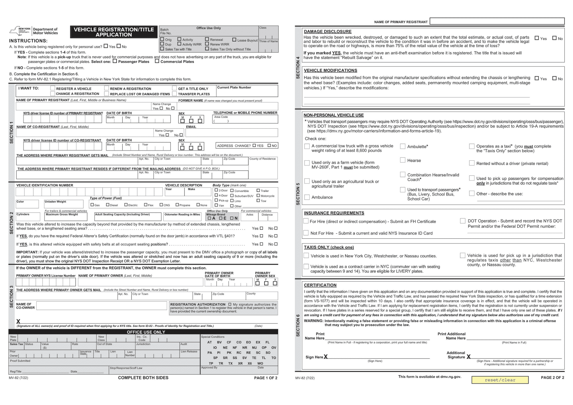 How To Renew A Vehicle Registration In NYS