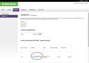 Instructions To Follow Up On Claims And Pre Treatment Estimates Delta Dental Discovery Pediatric Dentistry