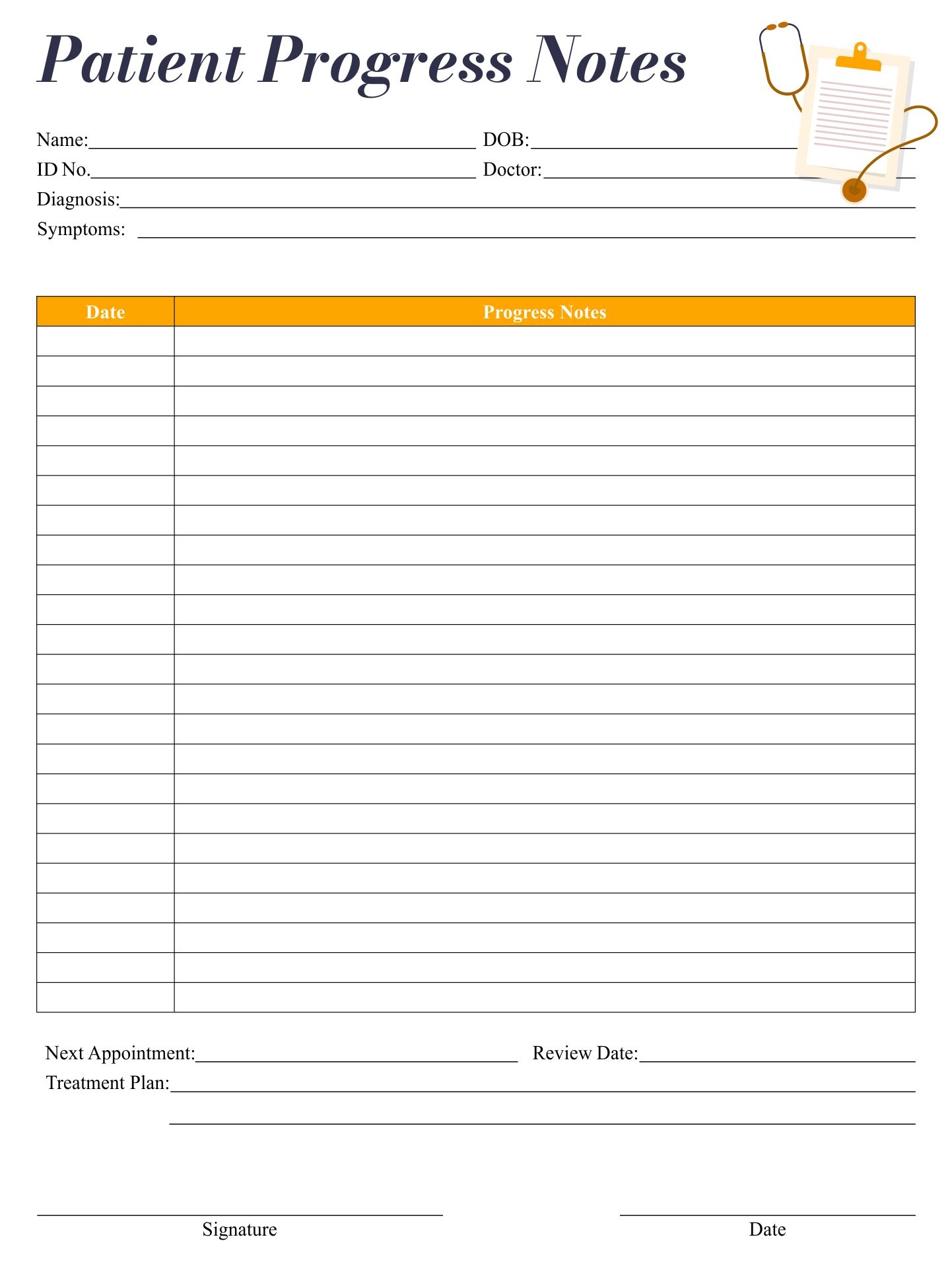 Medical Paper Doctor Stuff Dentist Office Forms Dental Progress Notes Form Cf8045 Dental School Essentials