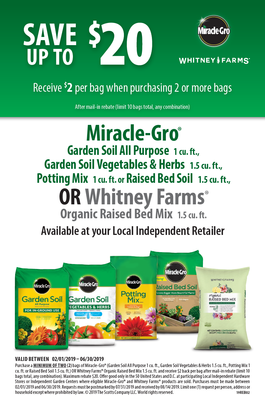 Miracle Gro Rebate Form 2023 Rebate2022