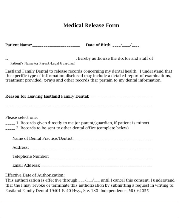 Printable Dental X Ray Refusal Form Fill Online Print Vrogue co