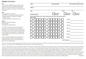 Pu0026G Rebate Form Form