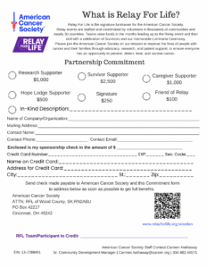 Relay For Life Of Wood County