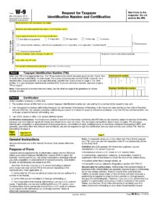 The W 9 Requirement Libsyn