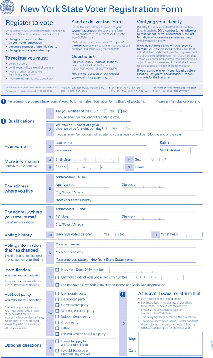 Voter Registration Template Free Template Download Customize And Print
