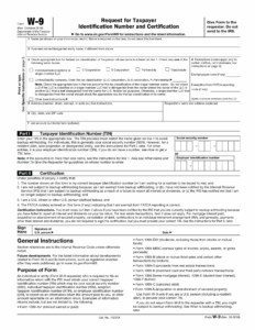 W 9 Form For 2023 Fill Out Save U0026 Print With Our PDF Editor