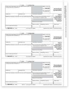 Where Can I Get 1099 Forms 2024 1099 NEC And 1099 Misc 4 Part Tax Forms Irs 1099 Form 2024