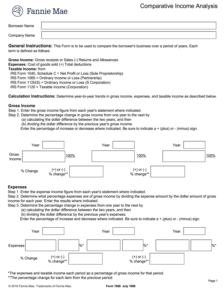 1088 Tax Form Fill Online Printable Fillable Blank PdfFiller