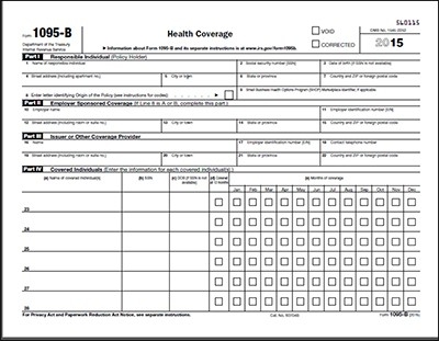 1095B Tax Form IUOE Local 399