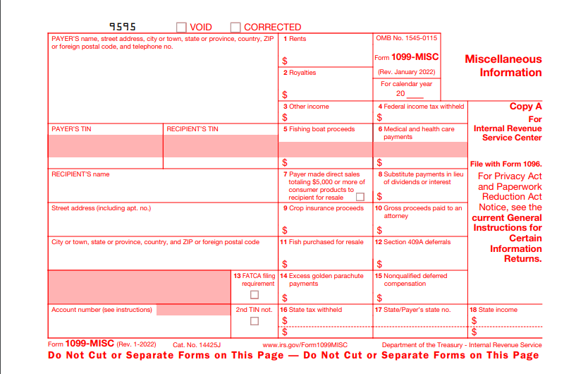 1099 Payroll Independent Contractor 39 s Form 1099 Simplified