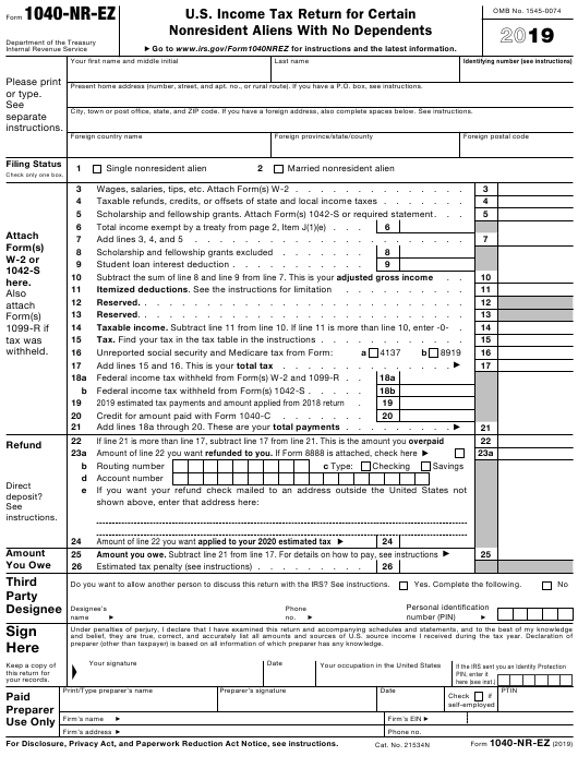 2022 Tax Form 1040 Fillable PDF Irs Fillable Form 2025