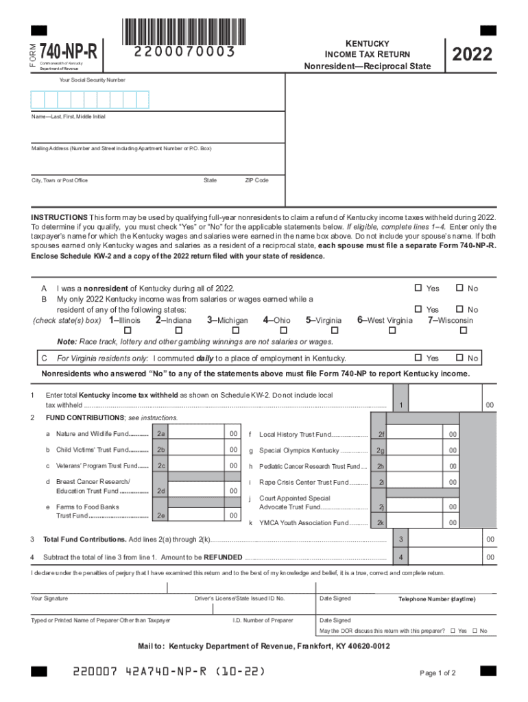 2023 Ky State Tax Form Printable Forms Free Online 2023 Ky State Tax Form Printable Forms Free Online