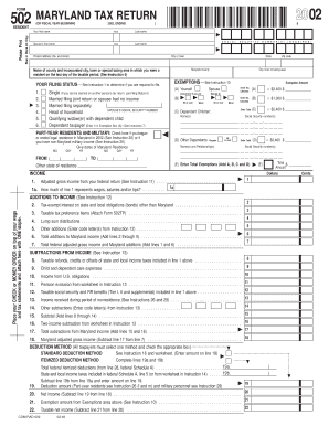 2023 Maryland State Tax Form Printable Forms Free Online