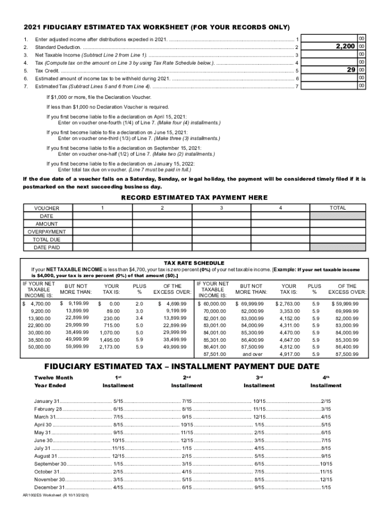2024 Arkansas Tax Forms Dosi Nanine