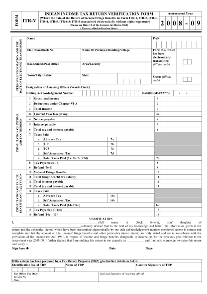 24 Itr Form Free To Edit Download Print CocoDoc