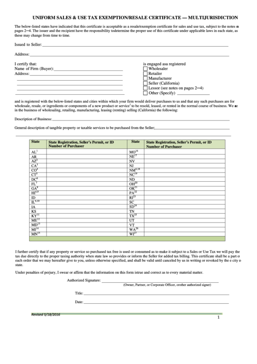 69 California Tax Exempt Form Templates Free To Download In PDF 