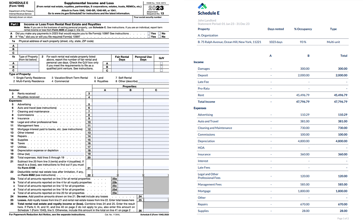 A Breakdown Of Your Schedule E Expense Categories