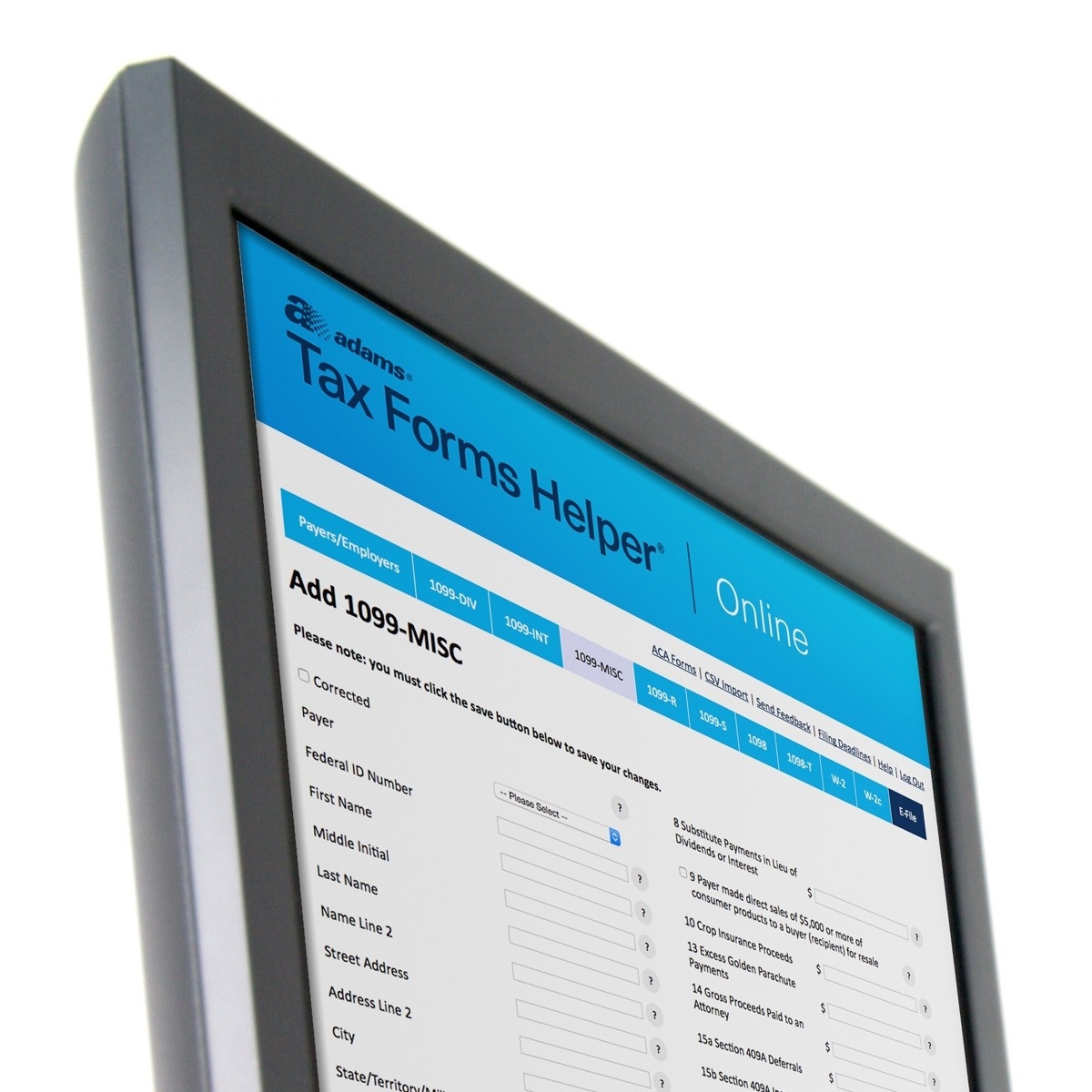 Adams Tax Forms Helper Printable Printable Forms Free Online