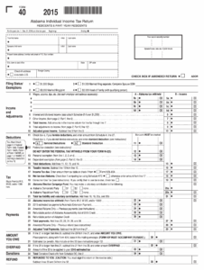Alabama Income Tax Complete With Ease AirSlate SignNow