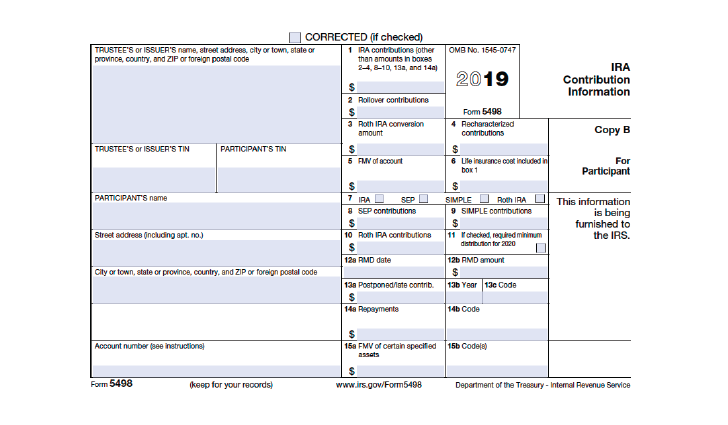 All About IRS Form 5498 SmartAsset