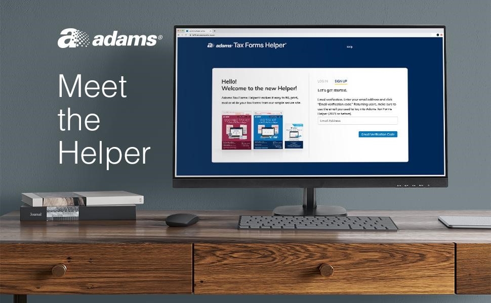 Amazon Adams 2024 W2 Tax Forms 2024 6 Part Laser Inkjet Tax