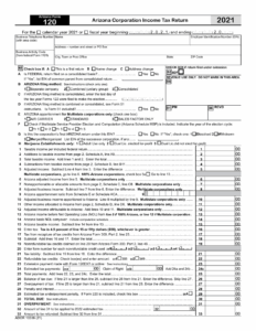 Arizona Form 120 ADOR10336 Download Fillable PDF Or Fill Online