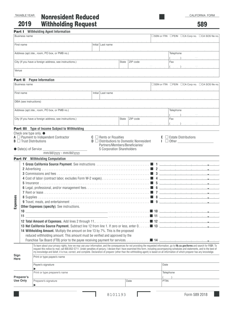 Ca State Tax Withholding Form Fill Out Sign Online DocHub