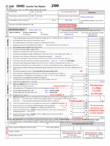 Cocodoc 14460471 ohioOhio It 1040 Individual Income Tax Return