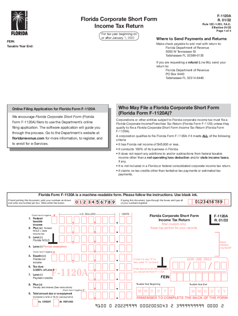 Creating A Basic Form 1120 U S Corporate Income Tax Return Fill Out 