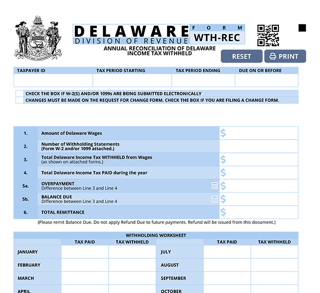 Delaware W 2 Form Filing Requirements For The 2024 Tax Year