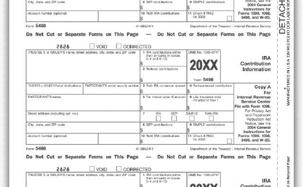 Demystifying IRS Form 5498 UDirect IRA Services LLC