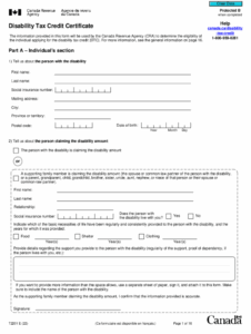 Disability Tax Credit Form Complete With Ease AirSlate SignNow
