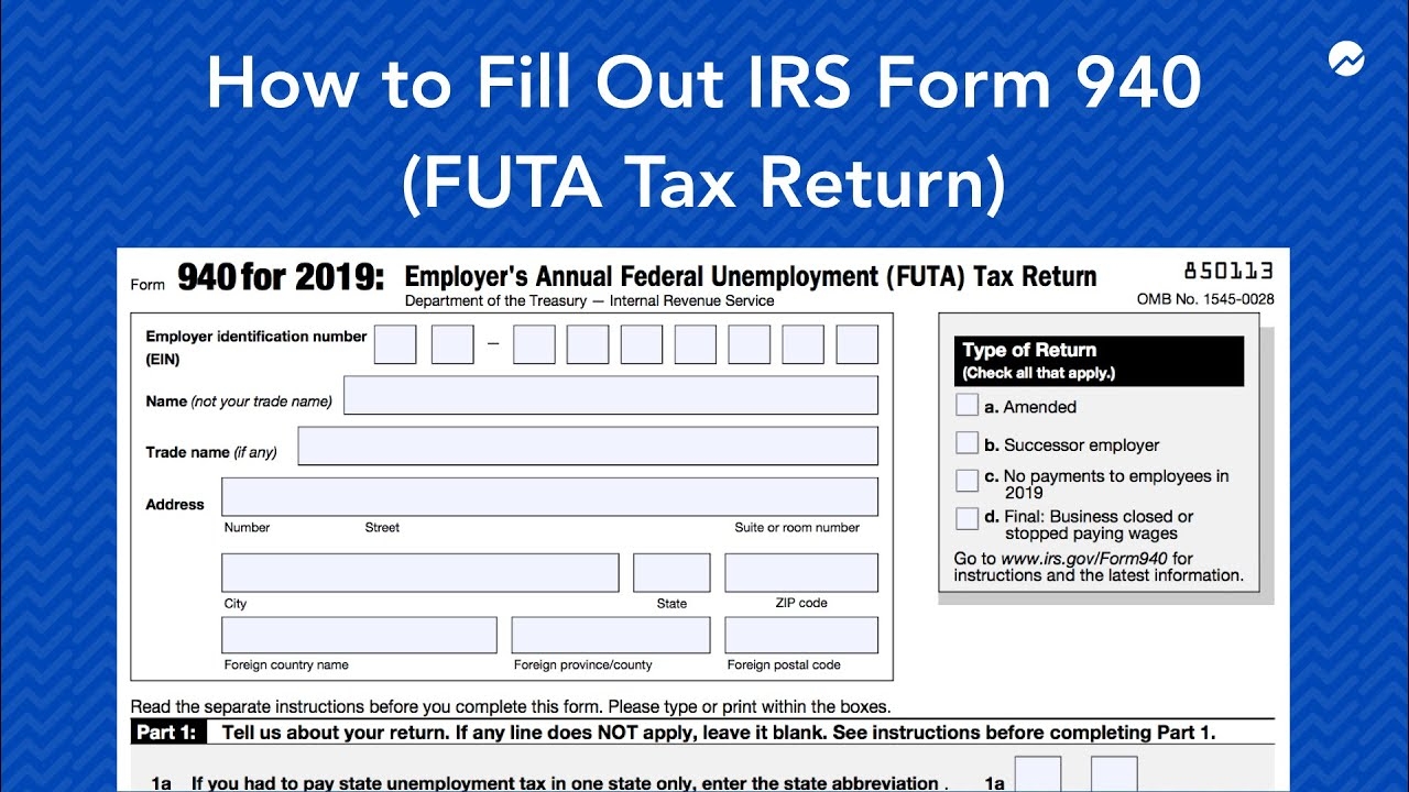 Example Of Form 940