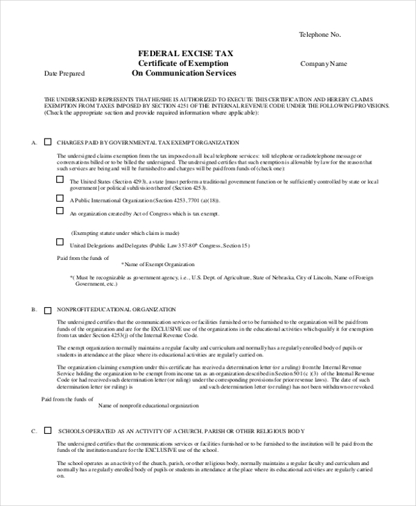 Federal Employee Tax Exempt Form Printable Form 2024