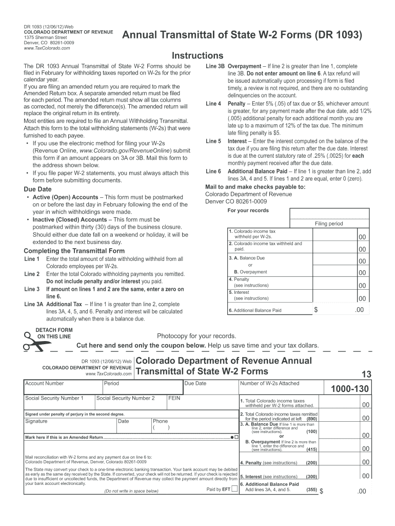 Fillable Colorado Withholding Form Printable Forms Free Online