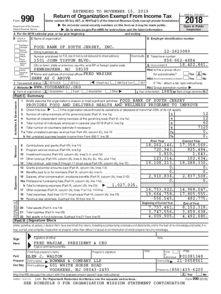 Fillable Online 2018 Tax Return PDF Fax Email Print PdfFiller