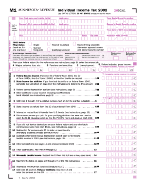 Fillable Online M1 Individual Income Tax M1 Individual Income Tax Fax 