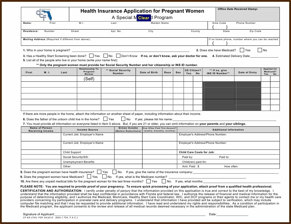 Florida Medicaid Tax Forms Form Resume Examples X42M4bMAVk