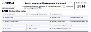 Form 1095 A 1095 B 1095 C And Instructions Obamacare Facts