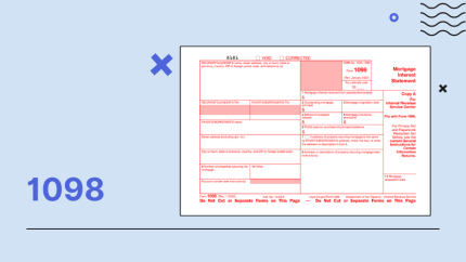 Form 1098 Printable IRS 1098 Tax Form For 2023 Mortgage Interest 