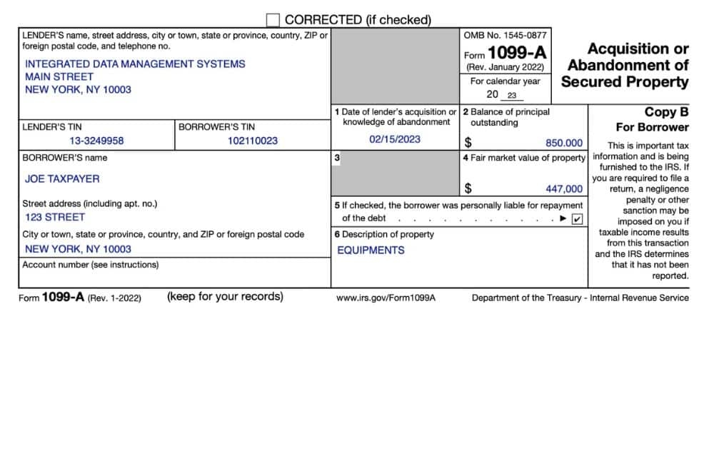 Form 1099 A Complete Guide For 2024 
