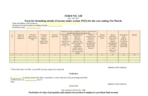 Form 12B Sample Importance And How To Fill