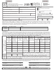 Form 37 Download Fillable PDF Or Fill Online Rita Individual Income Tax 