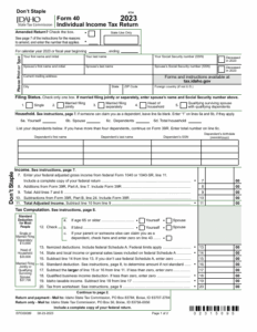 Form 40 EFO00089 Download Fillable PDF Or Fill Online Individual