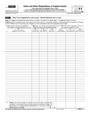 Form 8949 Fillable Fill Online Printable Fillable Blank PdfFiller